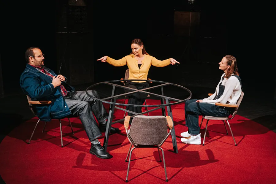 Mikołaj Chroboczek, Urszula Gryczewska, Natalia Klepacka, fot. Dawid Stube