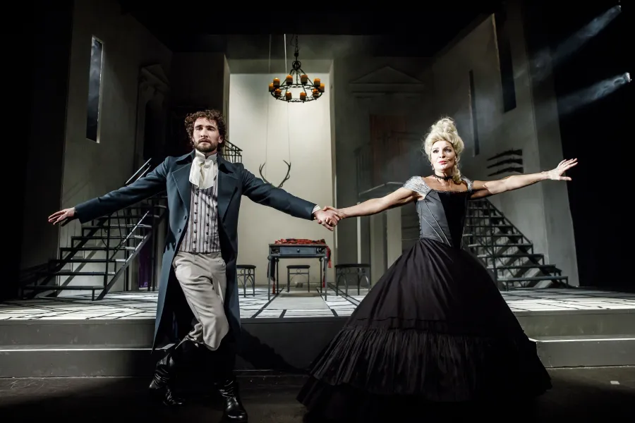 Mateusz Czwartosz, Ewa Audykowska-Wiśniewska, fot. Krzysztof Bieliński