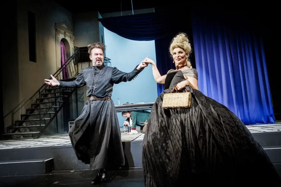 Bogusław Suszka, Bronisław Wrocławski, Ewa Audykowska-Wiśniewska, fot. Krzysztof Bieliński