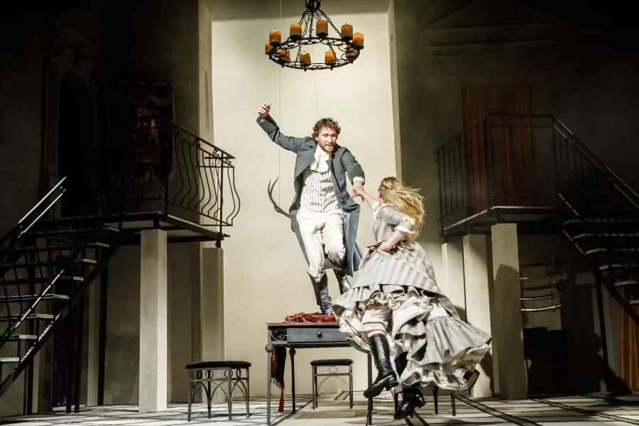 Mateusz Czwartosz, Elżbieta Zajko, fot. Krzysztof Bieliński