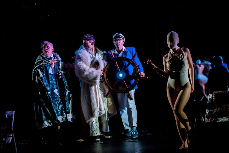 Robert Latusek, Krzysztof Wach, Mariusz Słupiński, Joanna Koc, fot. Krzysztof Bieliński