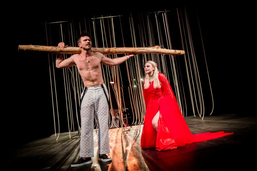 Krzysztof Wach, Zofia Stafiej, fot. Krzysztof Bieliński