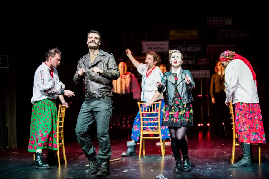 Radosław Osypiuk, Szymon Nygard, Bogusław Suszka, Sara Lityńska, Łukasz Stawowczyk, fot. Krzysztof Bieliński