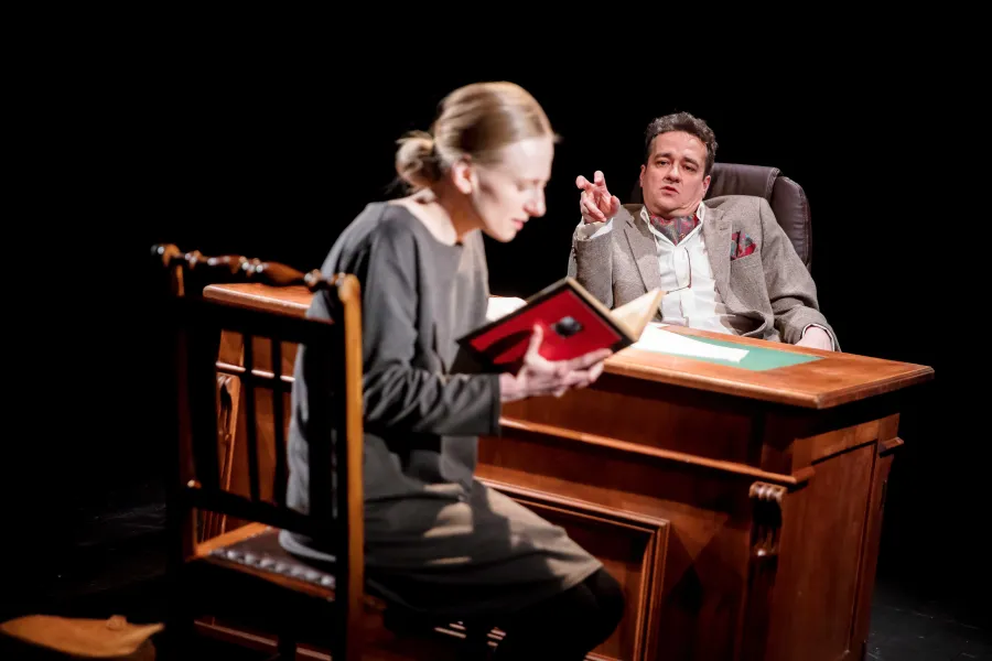 Elżbieta Zajko, Michał Staszczak, fot. Krzysztof Bieliński 