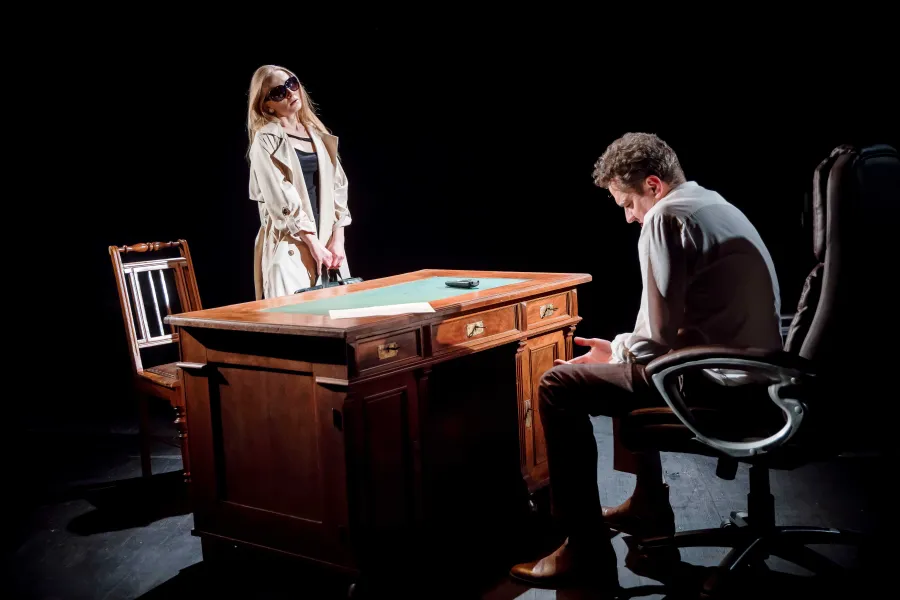 Elżbieta Zajko, Michał Staszczak, fot. Krzysztof Bieliński 