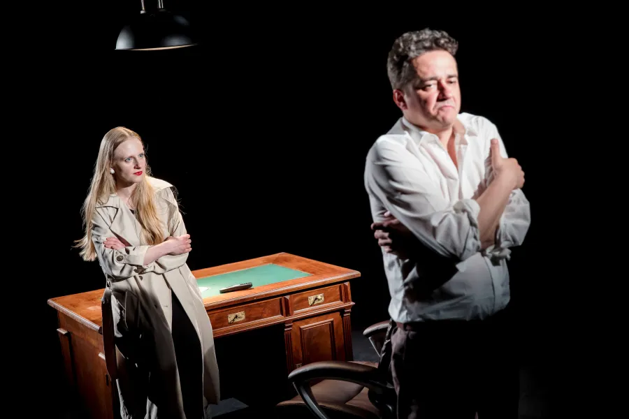 Elżbieta Zajko, Michał Staszczak, fot. Krzysztof Bieliński 