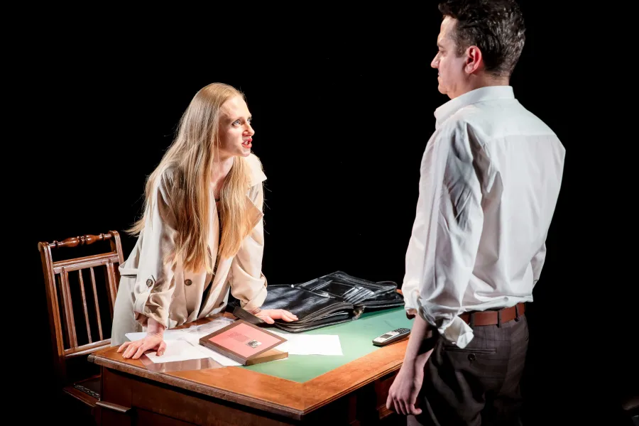 Elżbieta Zajko, Michał Staszczak, fot. Krzysztof Bieliński 