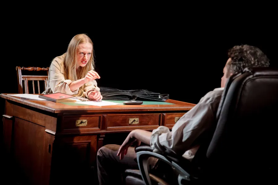 Elżbieta Zajko, Michał Staszczak, fot. Krzysztof Bieliński 