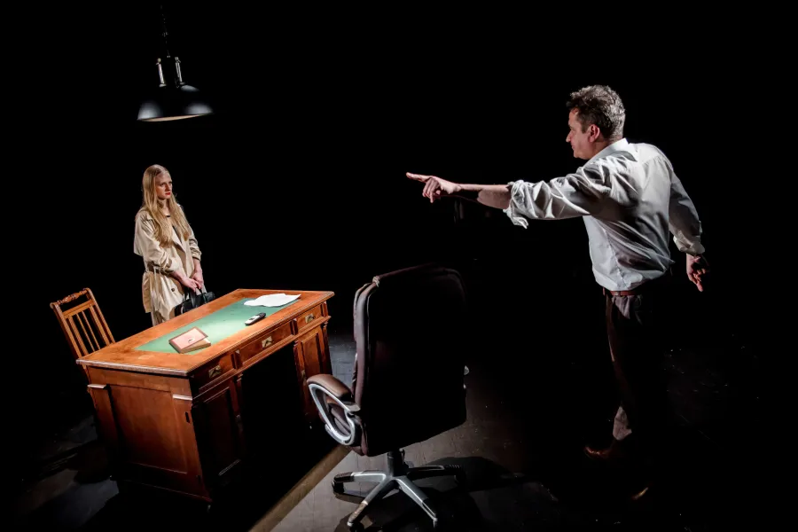 Elżbieta Zajko, Michał Staszczak, fot. Krzysztof Bieliński 