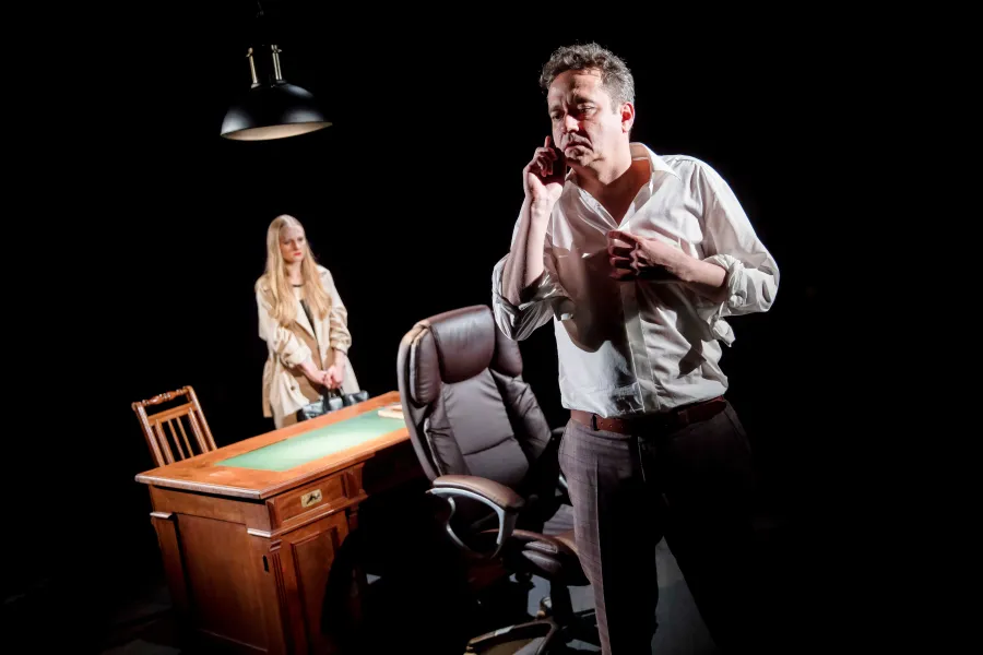 Elżbieta Zajko, Michał Staszczak, fot. Krzysztof Bieliński 