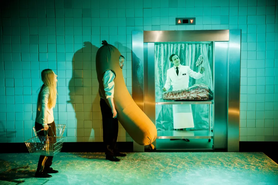 Elżbieta Zajko, Mariusz Ostrowski, Marek Nędza, fot. Krzysztof Bieliński