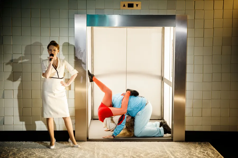 Matylda Paszczenko, Elżbieta Zajko, Mikołaj Chroboczek, fot. Krzysztof Bieliński 