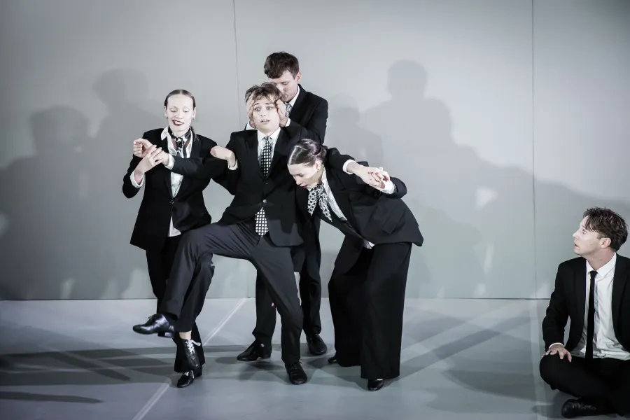 Maja Polka, Wiktor Piechowski, Krystian Pesta, Aleksandra Posielężna, Łukasz Stawowczyk, fot. Krzysztof Bieliński