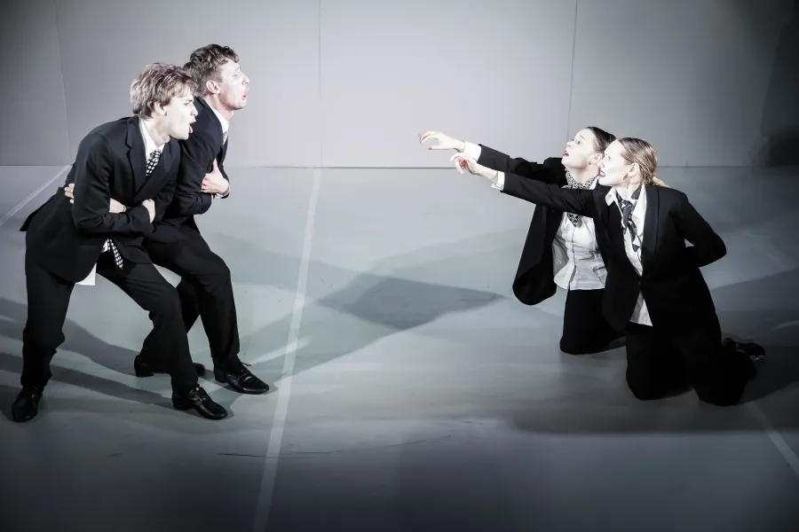 Wiktor Piechowski, Krystian Pesta, Maja Polka, Aleksandra Posielężna, fot. Krzysztof Bieliński