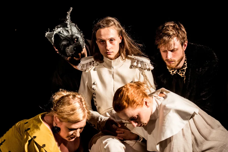 Katarzyna Cynke, Mikołaj Chroboczek, Natalia Klepacka, Iwona Dróżdż, Paweł Paczesny, fot. Monika Stolarska