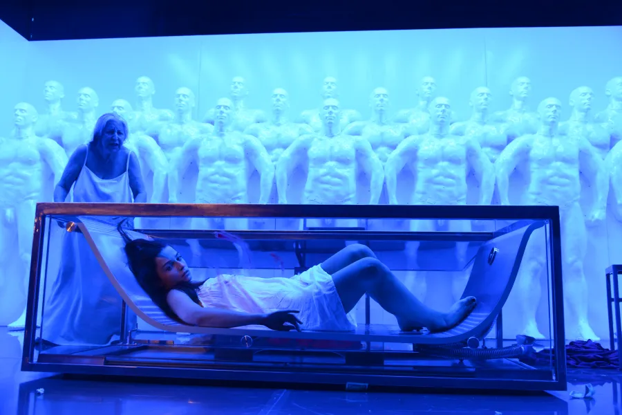 Ewa Karaśkiewicz, Agnieszka Więdłocha, fot. Maciej Piąsta