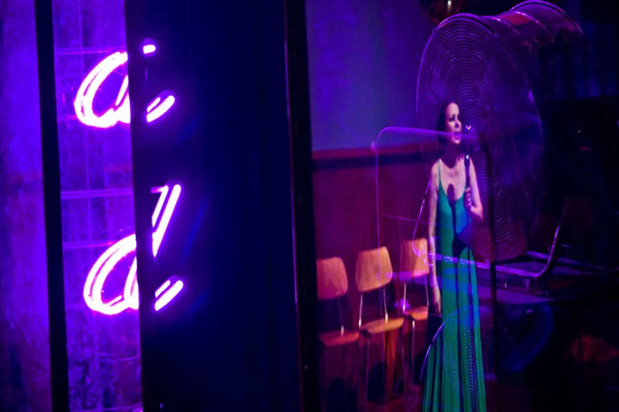 zdjęcie ze spektaklu Kaskada, fot. Krzysztof Bieliński