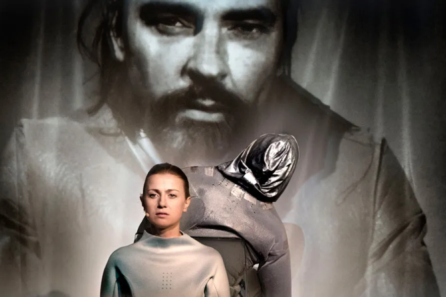 zdjęcie ze spektaklu Otchłań, fot. Mariusz Grzegorzek