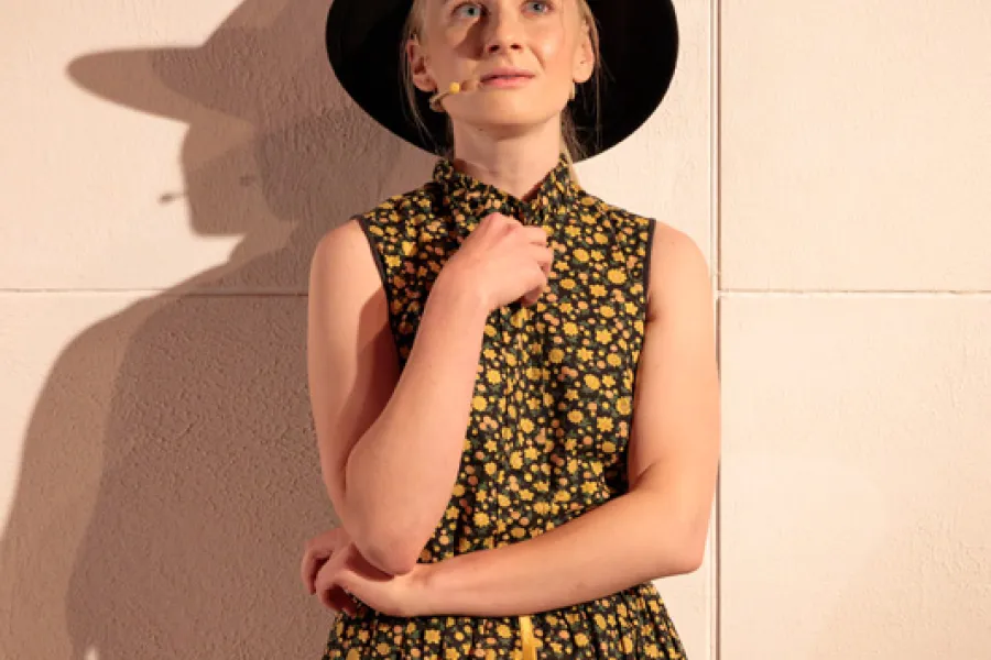 zdjęcie do spektaklu Listy na (nie)wyczerpanym papierze, fot. Andrzej Wencel