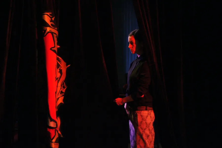 zdjęcie ze spektaklu Komediant, fot. Magda Hueckel 