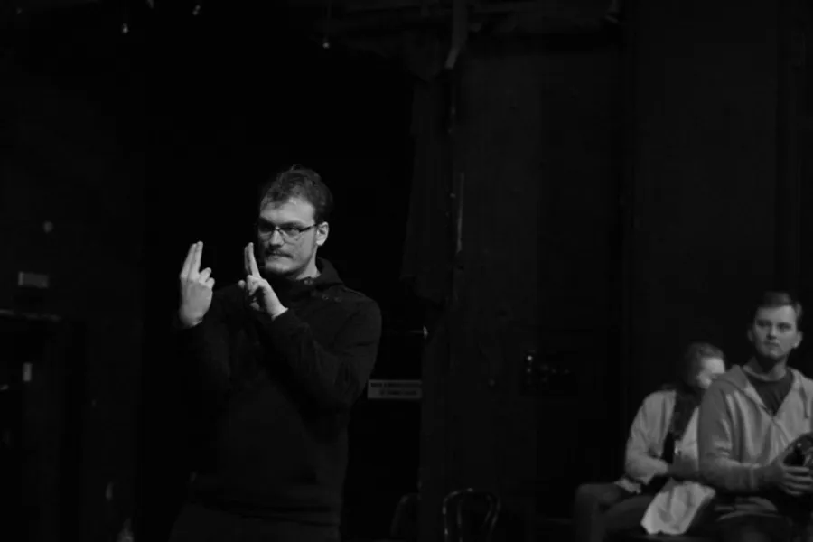 zdjęcie ze spektaklu Książę niezłomny, fot. Magda Hueckel 