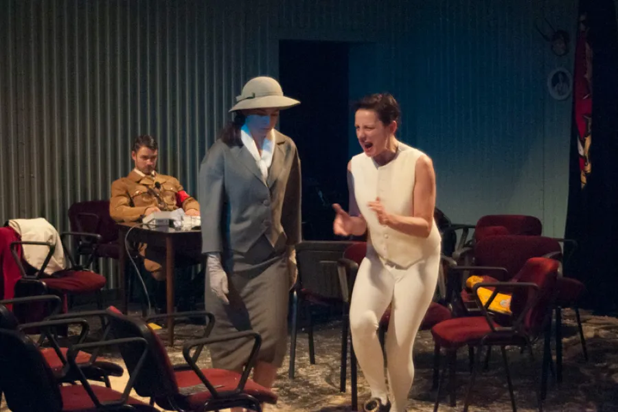 zdjęcie ze spektaklu Komediant, fot. Magda Hueckel 