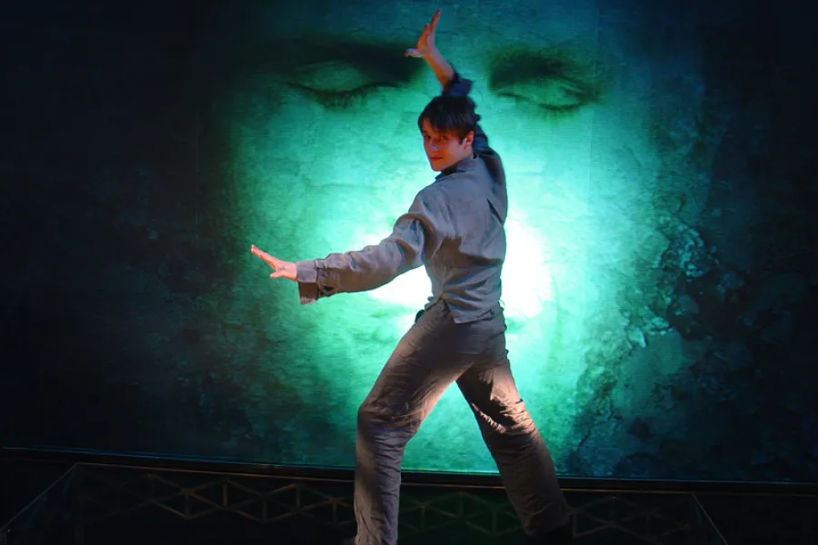 zdjęcie ze spektaklu Niżyński, fot. Sławomir Bergański