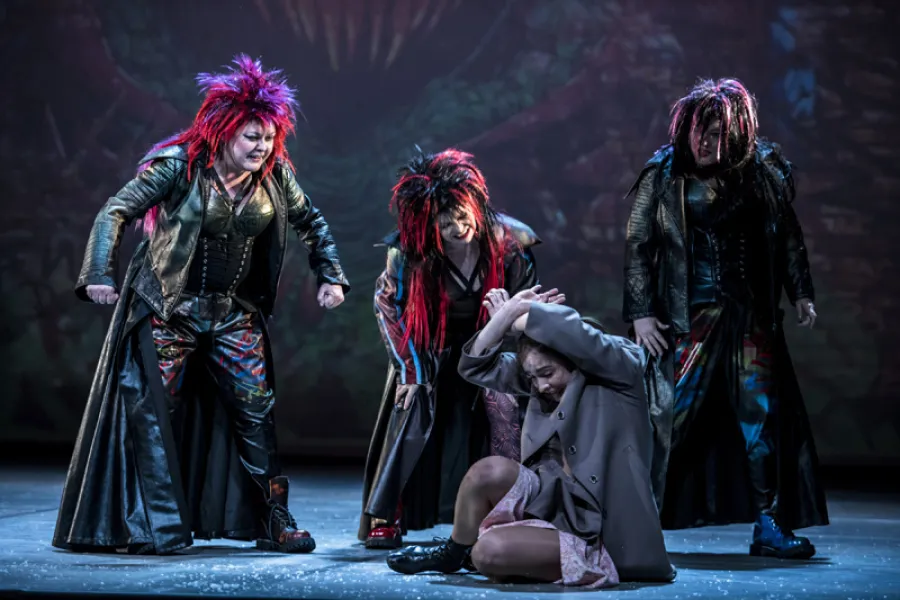 zdjęcie do spektaklu Królowa Śniegu, fot. Greg Noo-Wak 