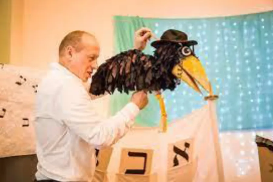 Zdjęcie ze spektaklu Jak ptaszki studiowały Torę - bajka