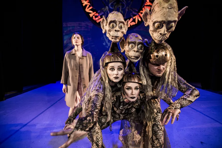 zdjęcie do spektaklu Królowa Śniegu, fot. Greg Noo-Wak 