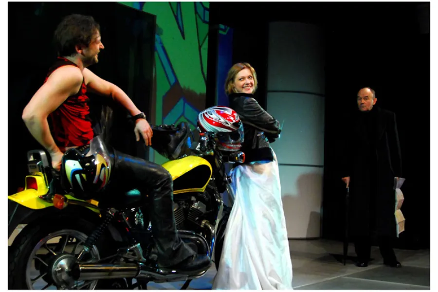 zdjęcie do spektaklu Poskromienie złośnicy, fot. Greg Noo-Wak 