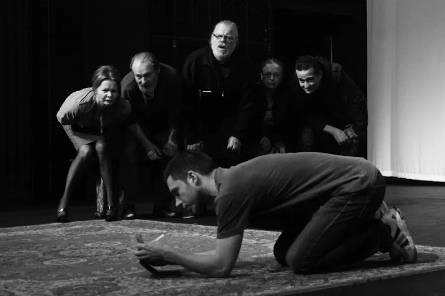 zdjęcie ze spektaklu kapliczka.pl, fot. Michał Grabowski 