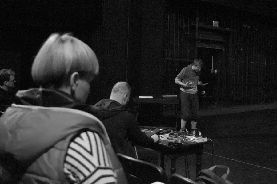 zdjęcie ze spektaklu Książę niezłomny, fot. Magda Hueckel 