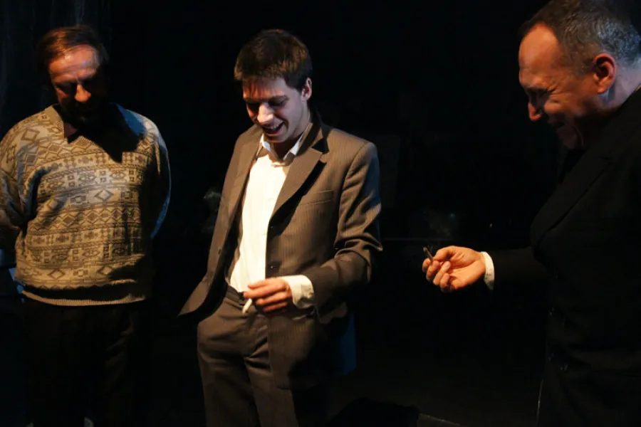 zdjęcie ze spektaklu Rewizor, fot. Ryszard Warcholiński 