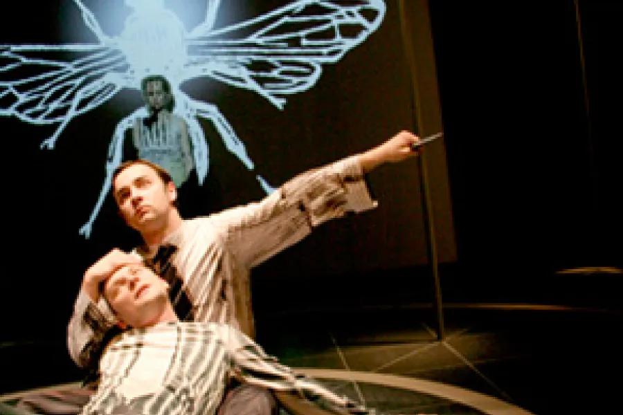 zdjęcie ze spektaklu Lew na ulicy, fot. Szymon Lenkowski