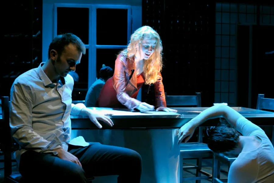 zdjęcie do spektaklu Instynkt gry, fot. Greg Noo-Wak 