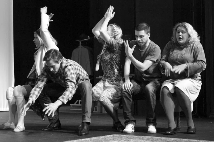 zdjęcie ze spektaklu kapliczka.pl, fot. Michał Grabowski 