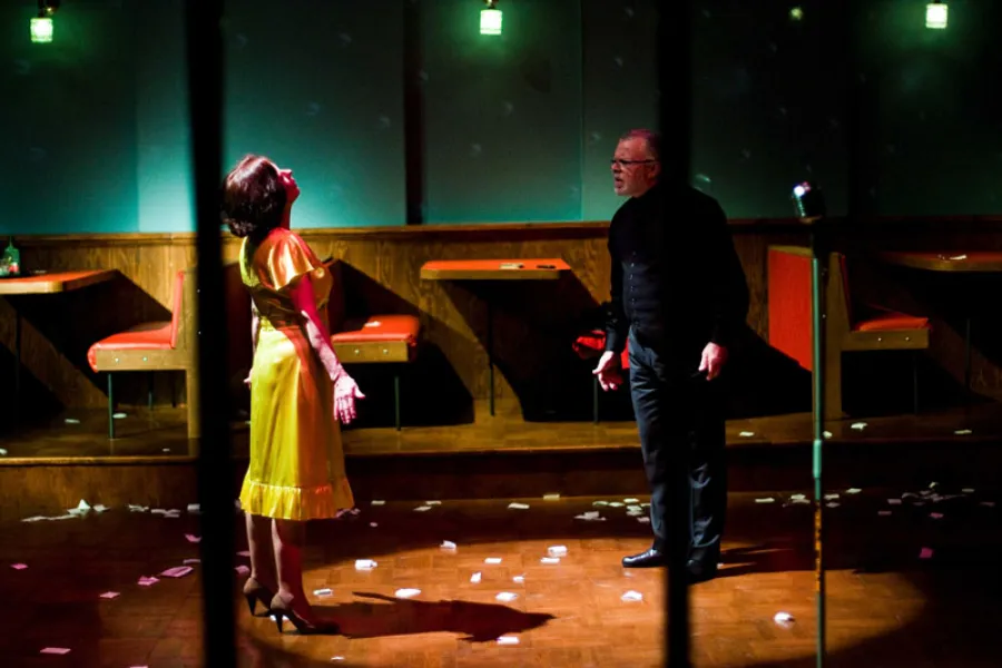 zdjęcie ze spektaklu Kaskada, fot. Krzysztof Bieliński