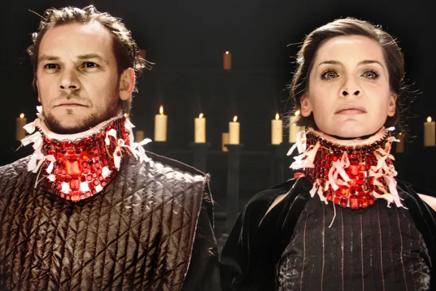 zdjęcie ze spektaklu Makbet, fot. Szymon Lenkowski, Tymoteusz Lekler