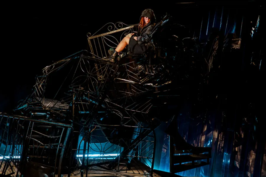 zdjęcie ze spektaklu Filoktet, fot. Krzysztof Bieliński