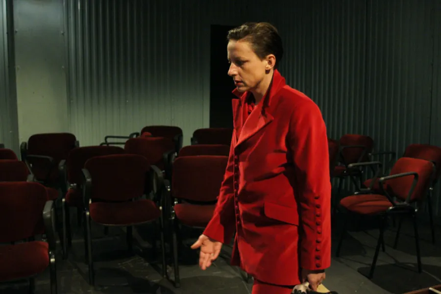 zdjęcie ze spektaklu Komediant, fot. Magda Hueckel 