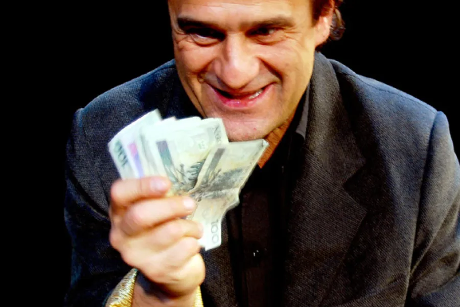 zdjęcie ze spektaklu Obudź się i poczuj smak kawy, fot. Greg Noo-Wak 