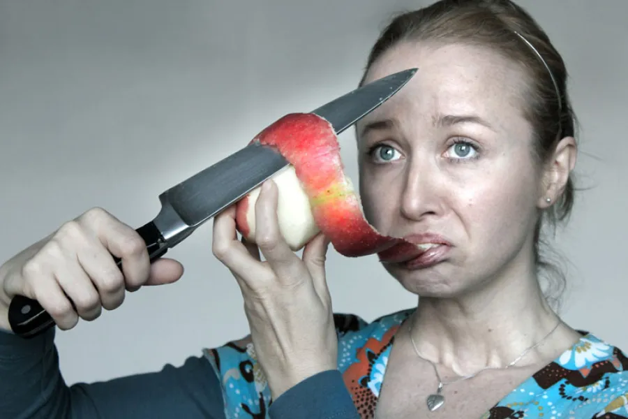 zdjęcie ze spektaklu Posprzątane, fot. Mariusz Grzegorzek