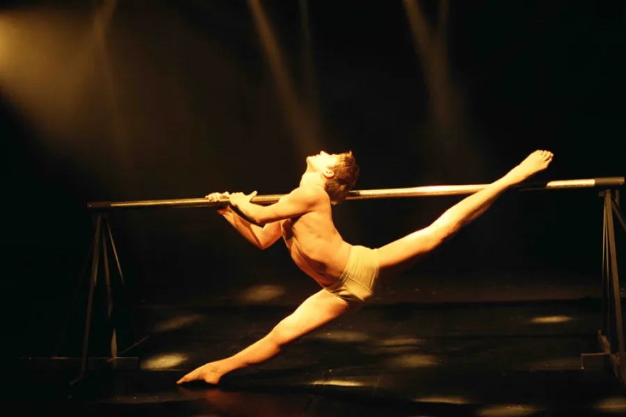 zdjęcie ze spektaklu Niżyński, fot. Sławomir Bergański