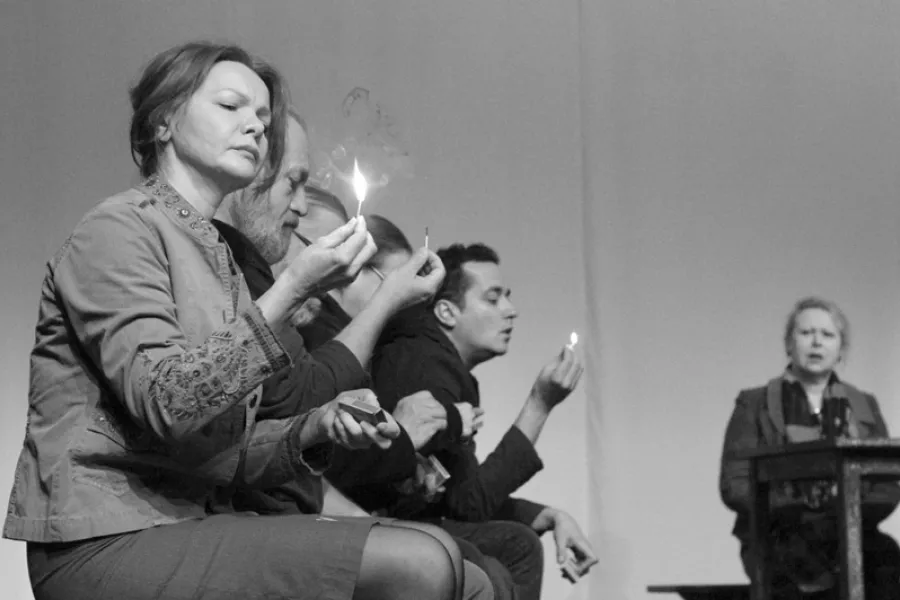 zdjęcie ze spektaklu kapliczka.pl, fot. Michał Grabowski 