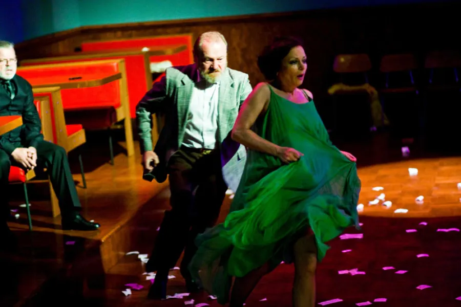 zdjęcie ze spektaklu Kaskada, fot. Krzysztof Bieliński