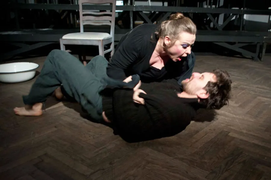 zdjęcie ze spektaklu Król Ryszard III, fot. Ryszard Olczak