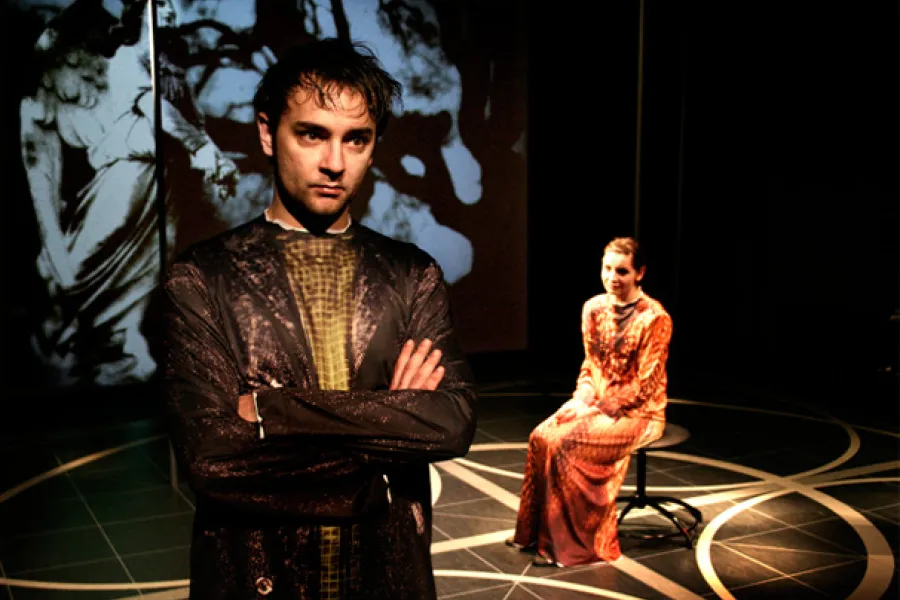 zdjęcie ze spektaklu Lew na ulicy, fot. Szymon Lenkowski