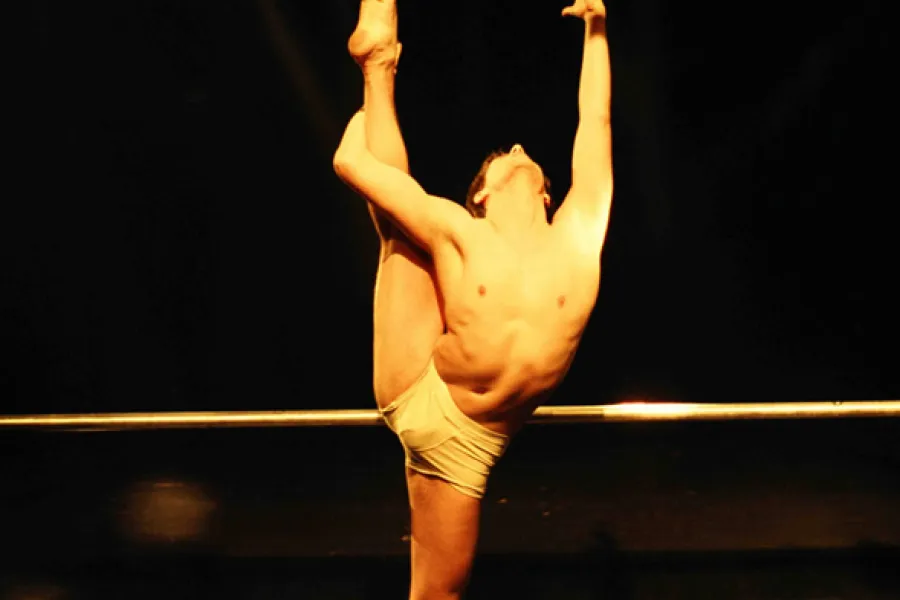 zdjęcie ze spektaklu Niżyński, fot. Sławomir Bergański