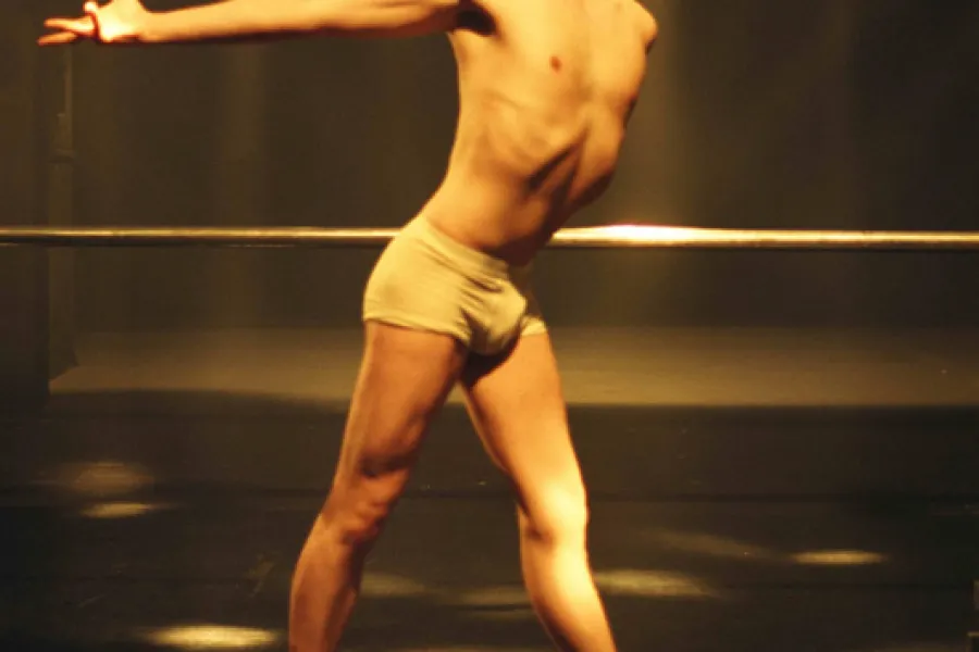 zdjęcie ze spektaklu Niżyński, fot. Sławomir Bergański